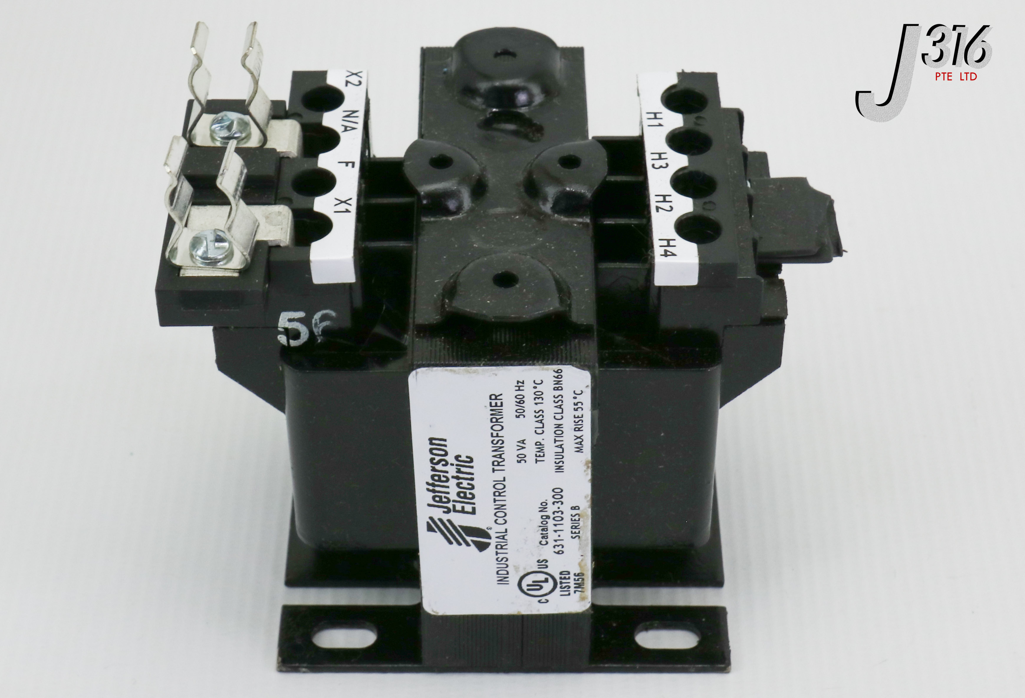 21959 JEFFERSON ELECTRIC TRANSFORMER, 50VA, 120/240V (NEW) 631
